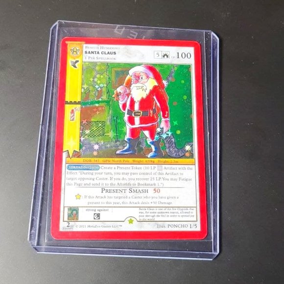 Holo Metazoo Santa Clause - Christmas Holiday Promo - Picture 1 of 2